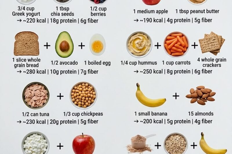 High Protein Snacks to Crush Hunger Fast