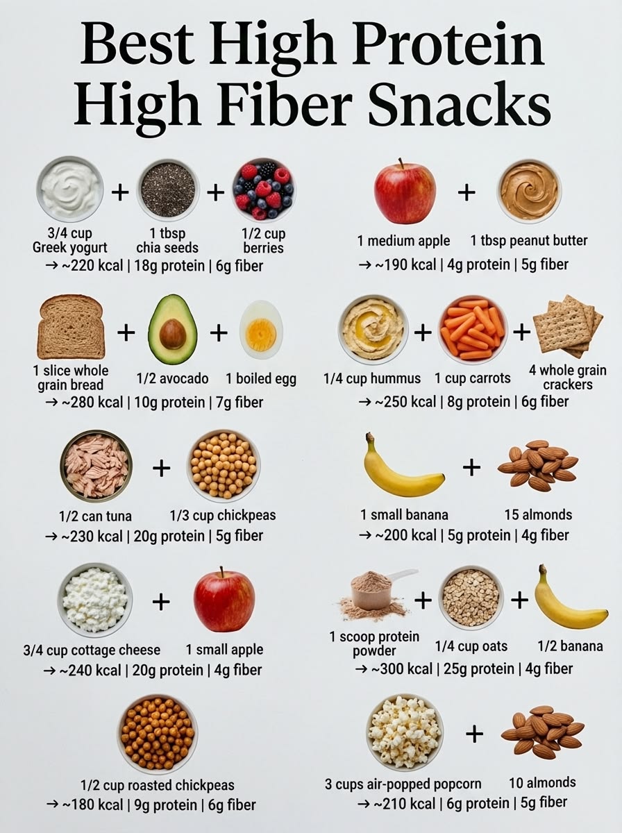 High Protein Snacks to Crush Hunger Fast