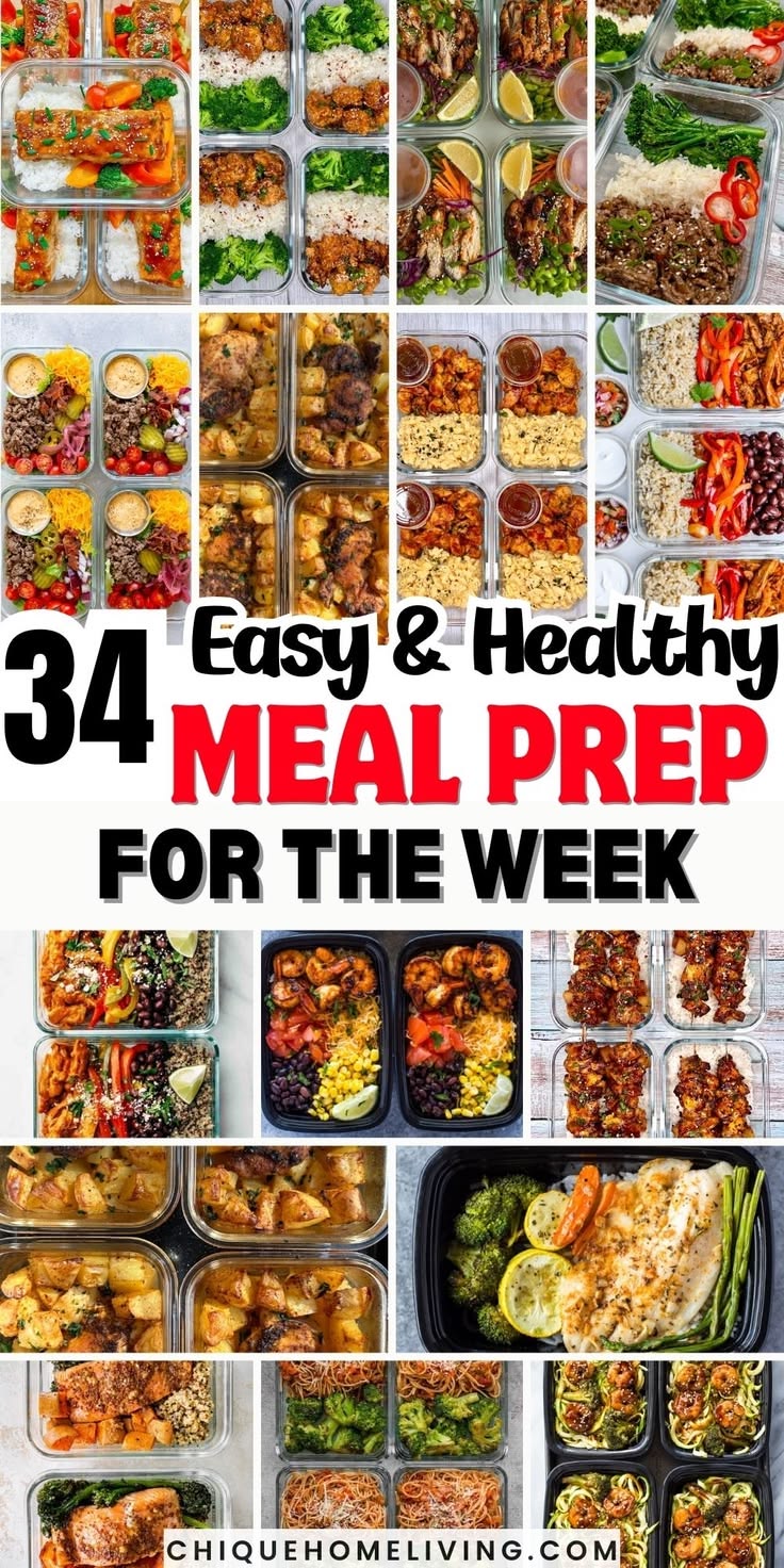 Meal Prep Lunch Ideas for the Whole Week