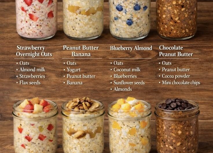 Overnight Oats Recipes You’ll Crave Every Morning