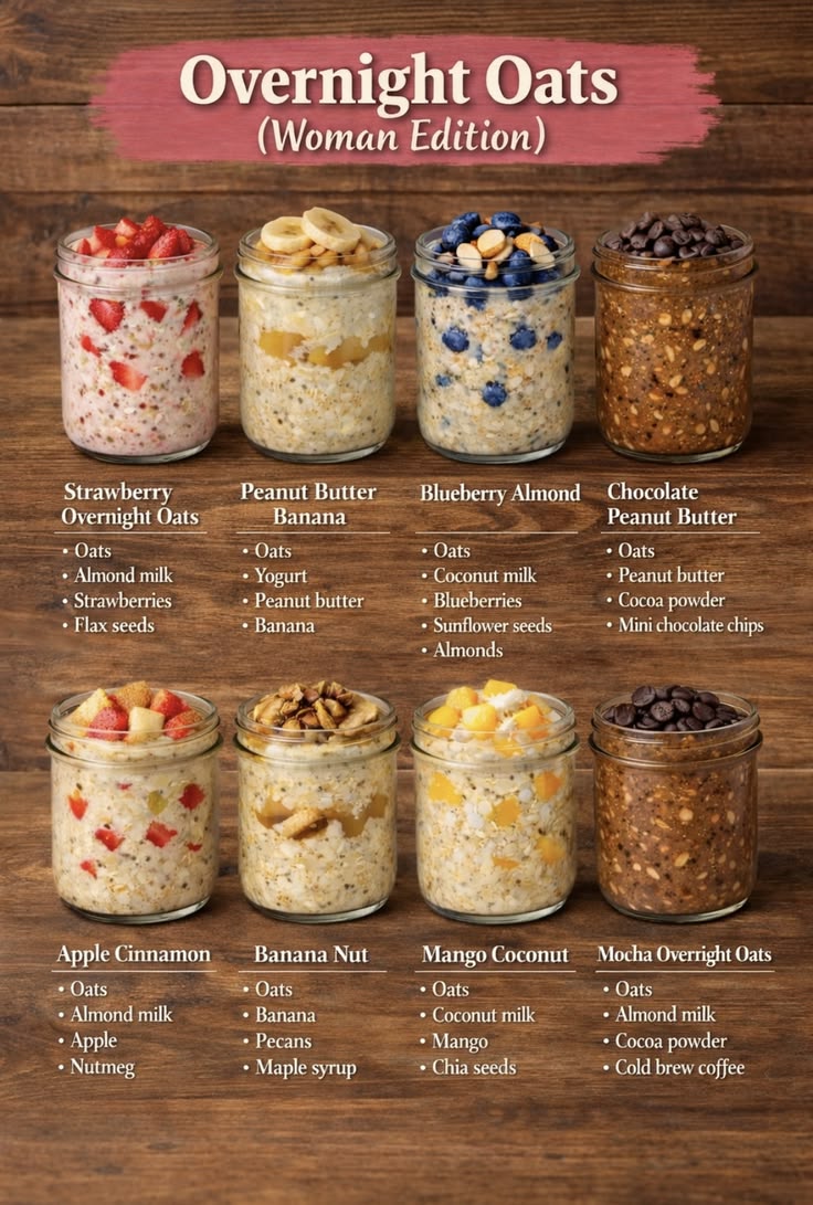 Overnight Oats Recipes You’ll Crave Every Morning