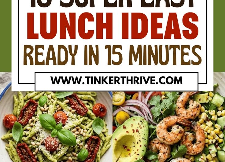 Easy Lunch Ideas You’ll Actually Enjoy