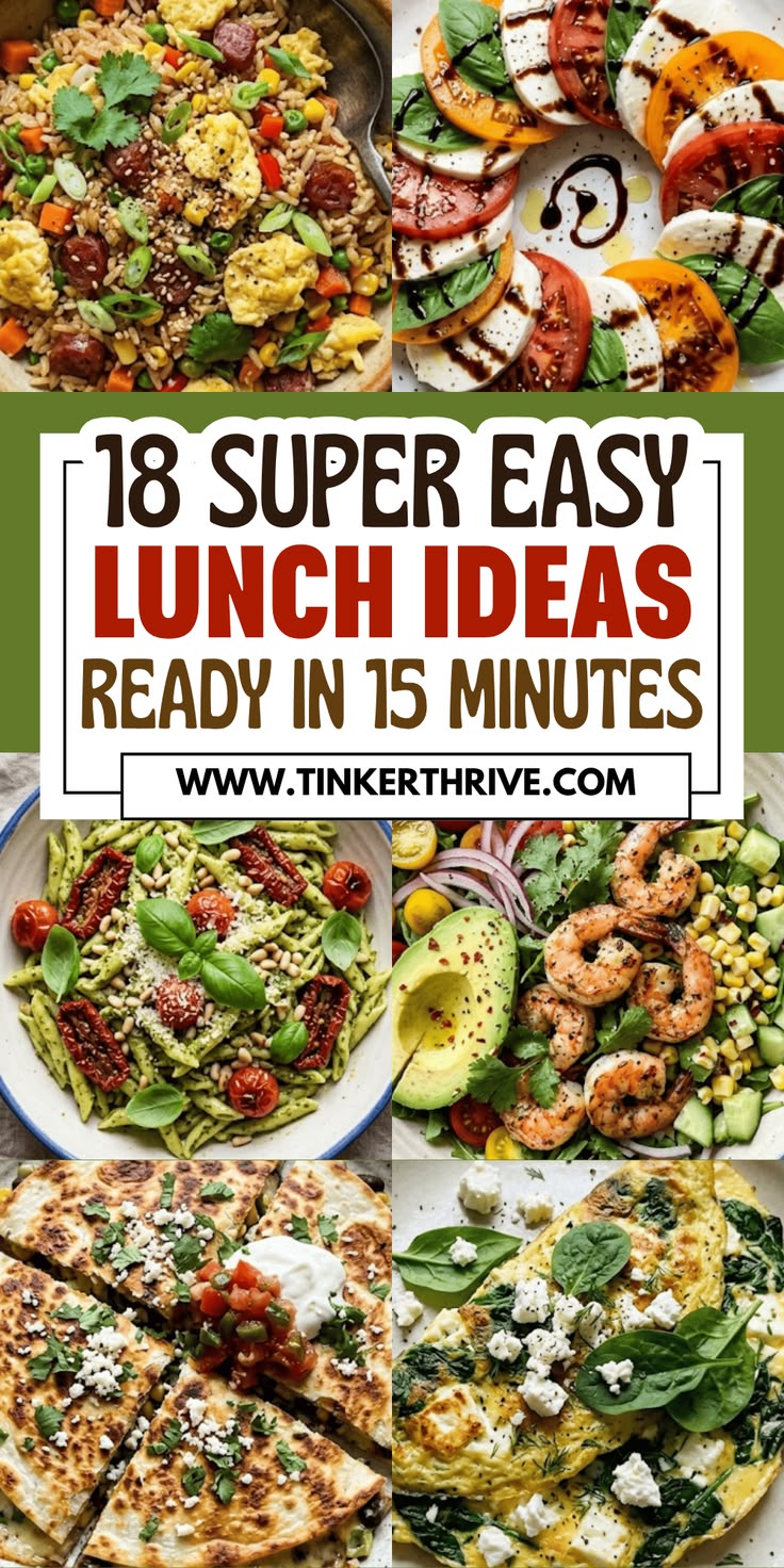 Easy Lunch Ideas You’ll Actually Enjoy